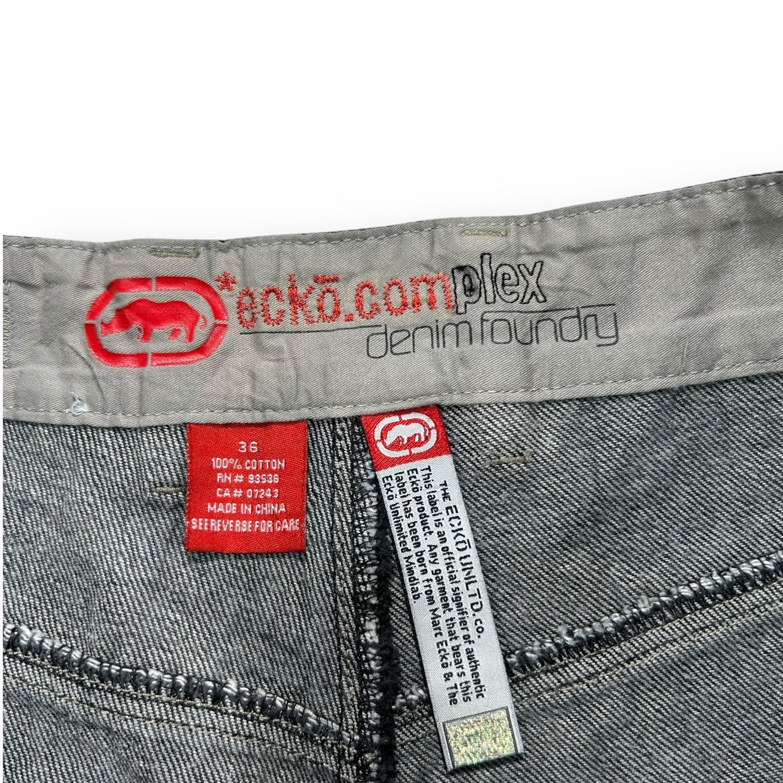Ecko Untld Denim Shorts 34