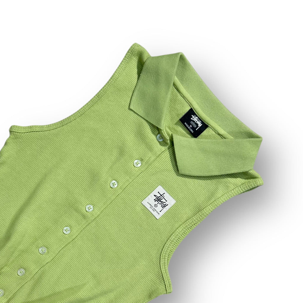 Stussy Button Up Tank Top 10