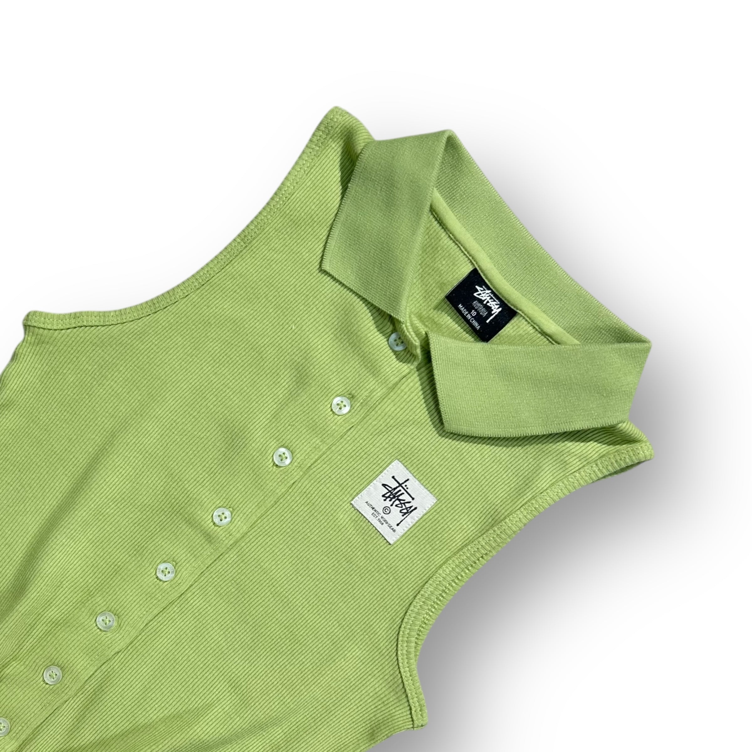 Stussy Button Up Tank Top 10