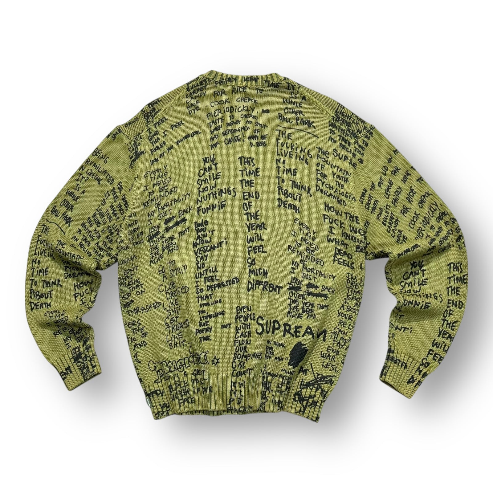 Supreme Gonz Poems Sweater Small