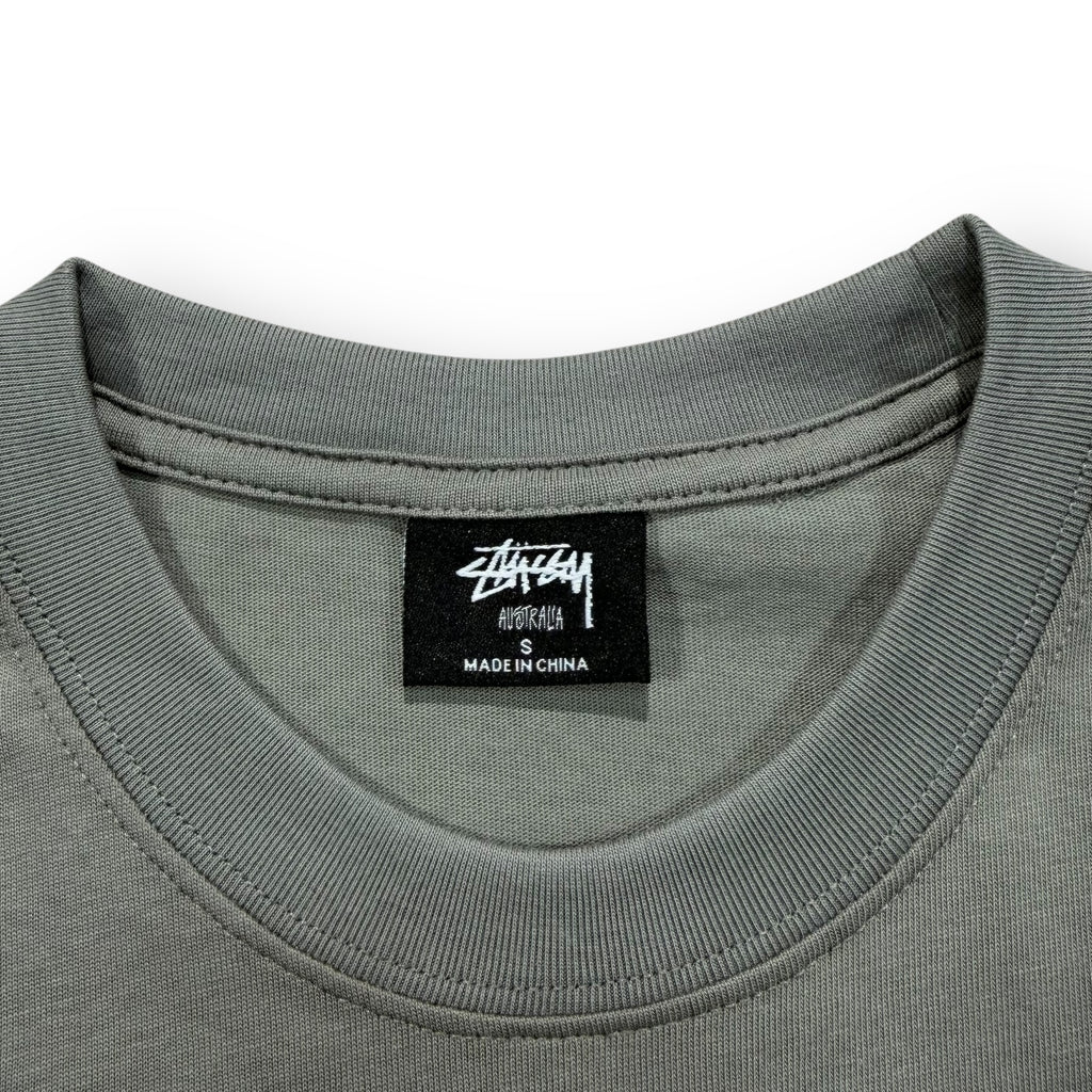 Stussy Logo T-shirt Grey