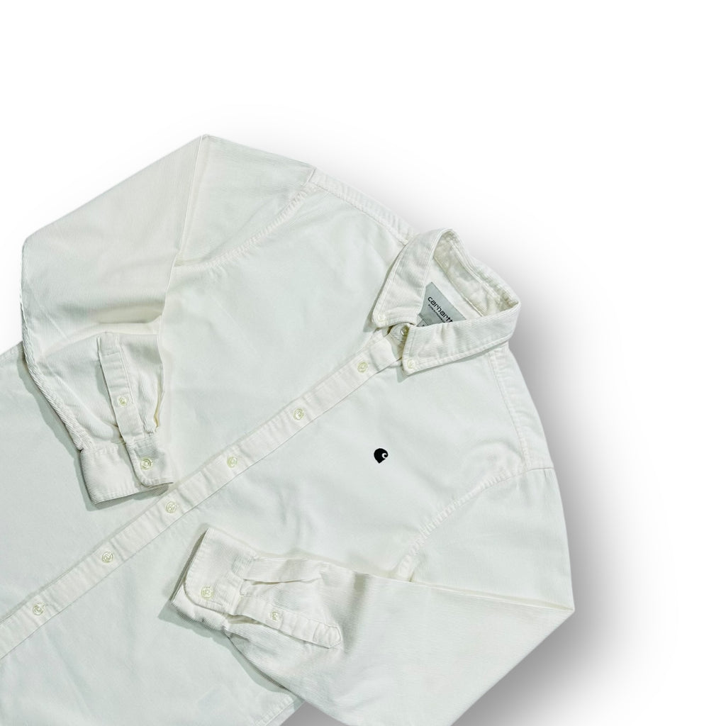 Carhartt Corduroy Shirt White