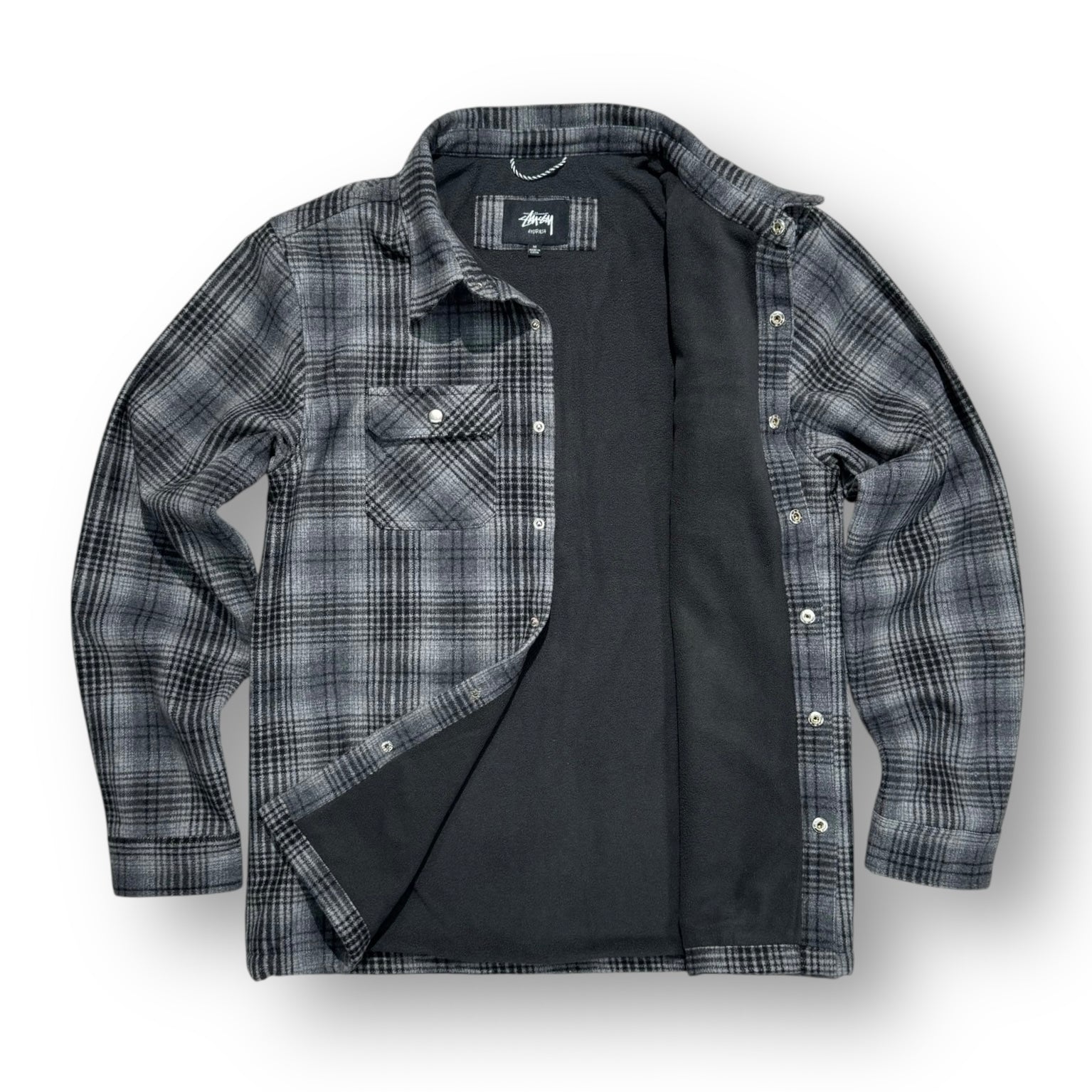 Stussy Plaid Jacket Medium