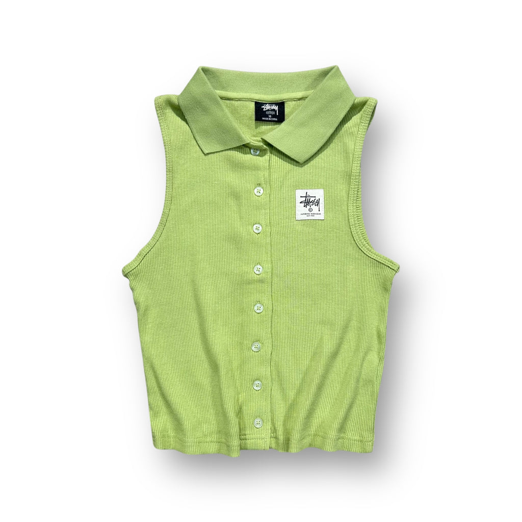 Stussy Button Up Tank Top 10