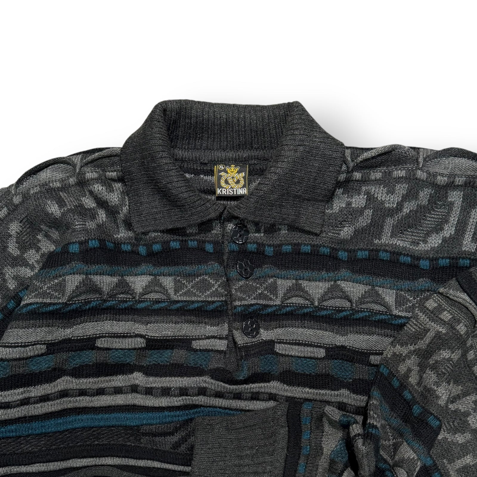 Vintage 90s Wool Jumper XL
