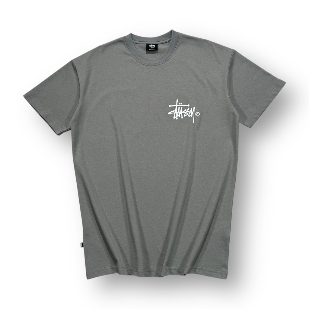 Stussy Logo T-shirt Grey