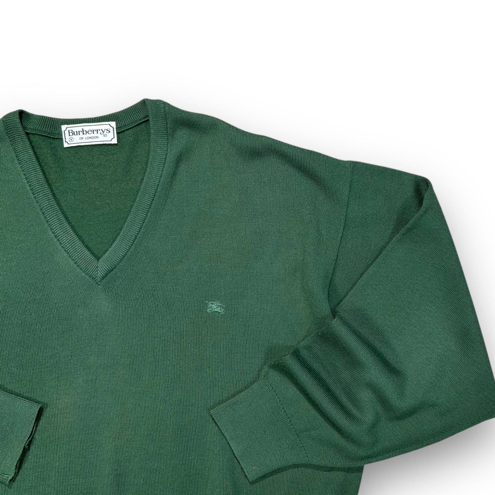 Burberry V-Neck Jumper Large