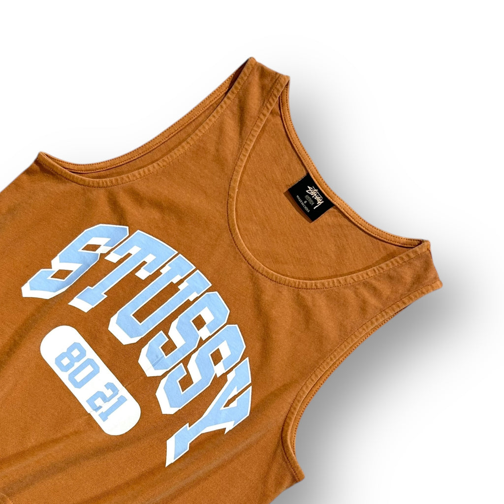 Stussy Tank Top Brown