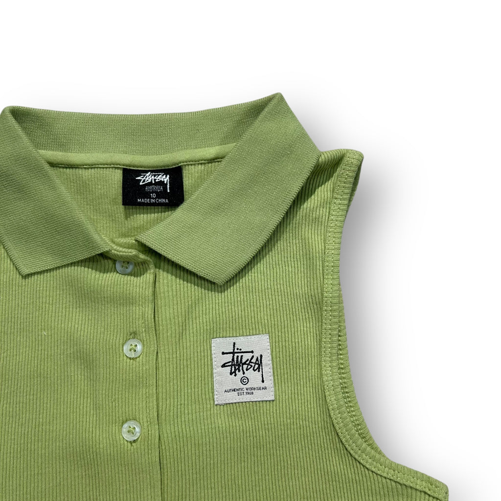 Stussy Button Up Tank Top 10