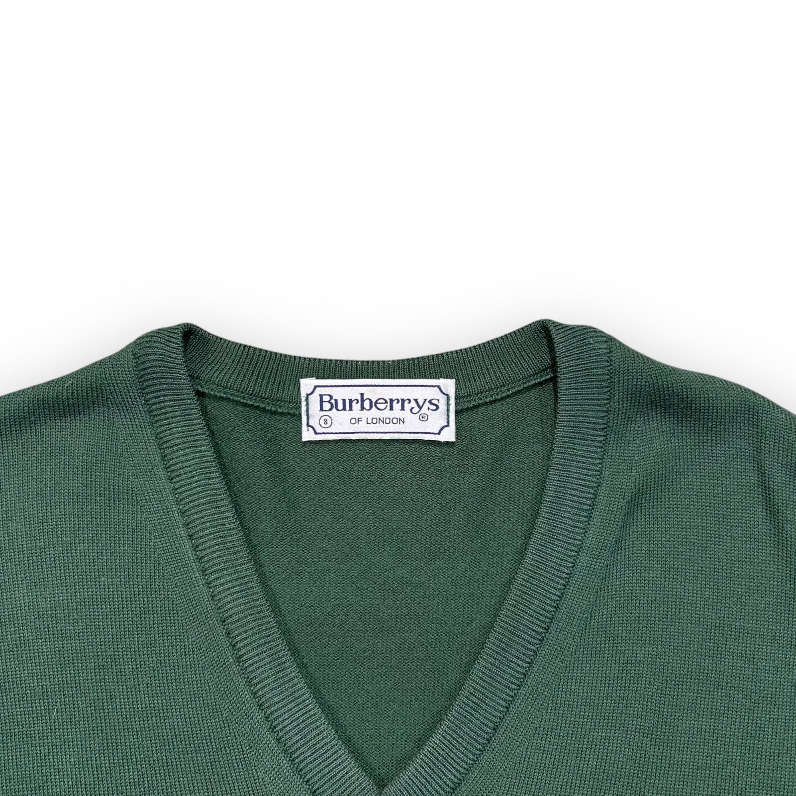 Burberry V-Neck Jumper Large