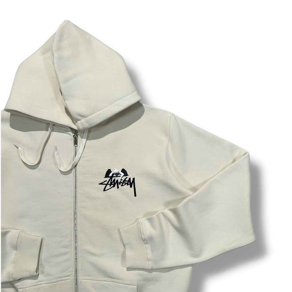 Stussy Zip Angel Hoodie Small
