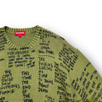 Supreme Gonz Poems Sweater Small