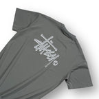 Stussy Logo T-shirt Grey
