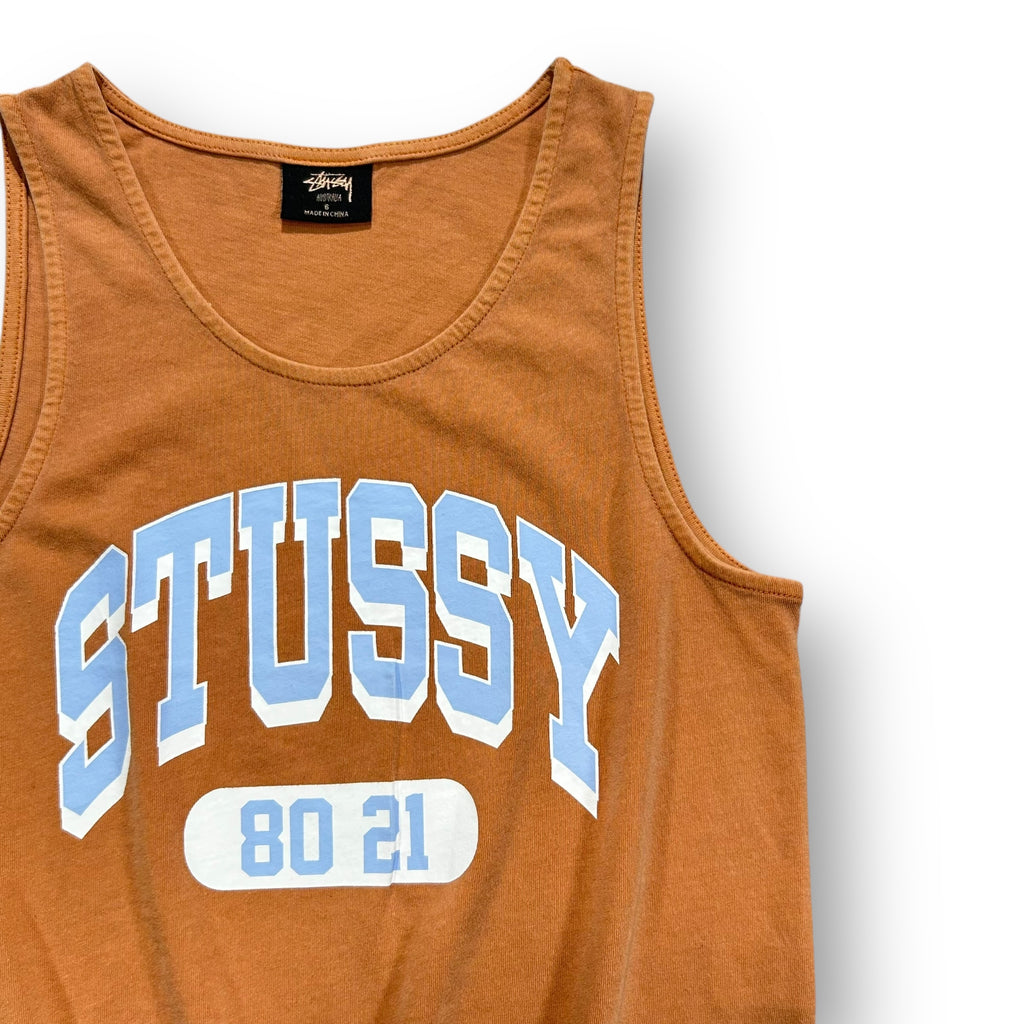 Stussy Tank Top Brown