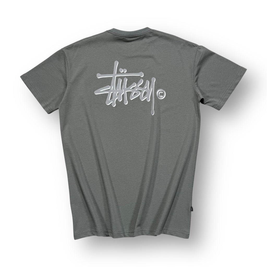 Stussy Logo T-shirt Grey