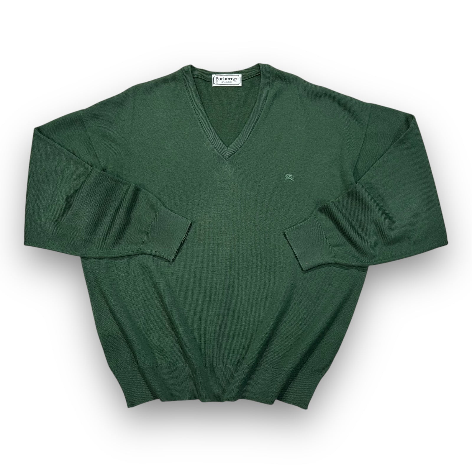 Burberry V-Neck Jumper Large