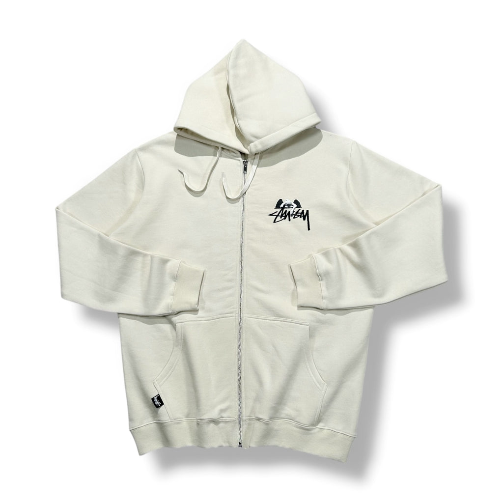 Stussy Zip Angel Hoodie Small