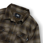Stussy Plaid Flannel Shirt Jacket M