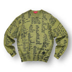 Supreme Gonz Poems Sweater Small