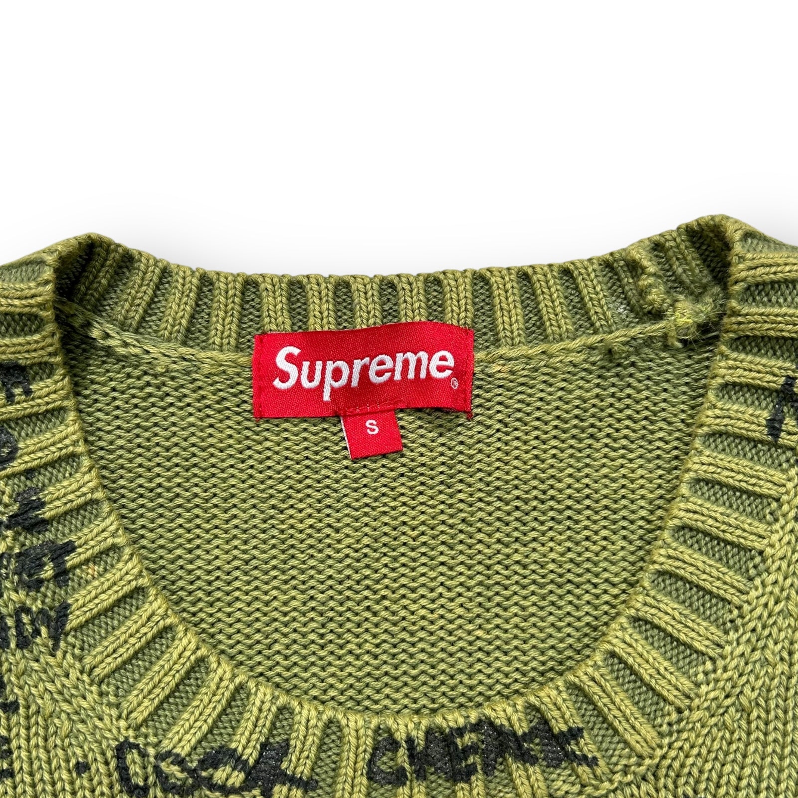 Supreme Gonz Poems Sweater Small