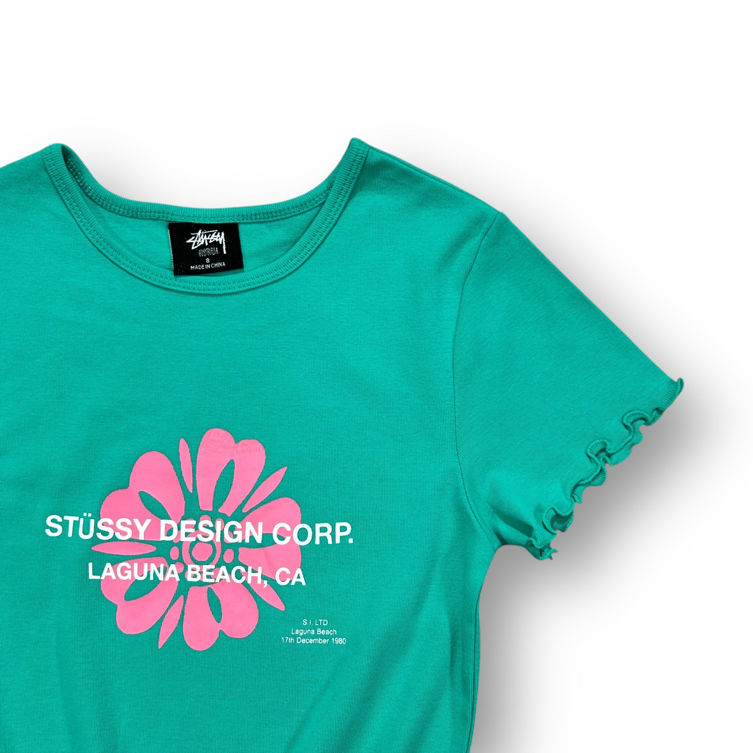 Stussy Crop Top Green