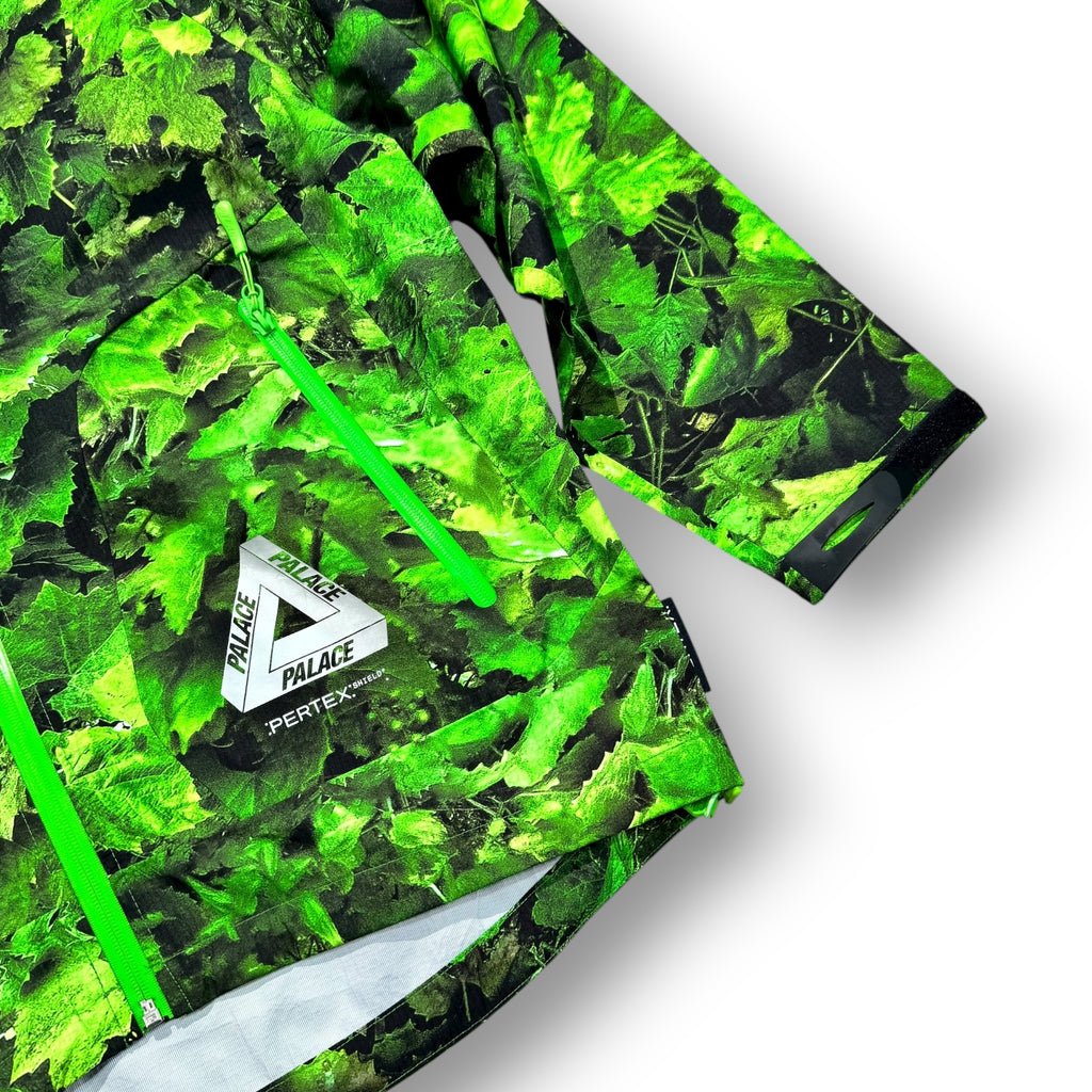 Palace Pertex 3L Armor Jacket Leaf Print
