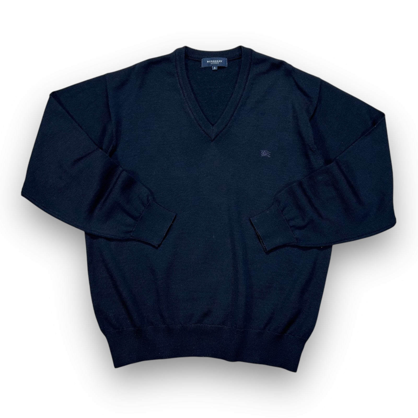 Burberry V-Neck Jumper Medium