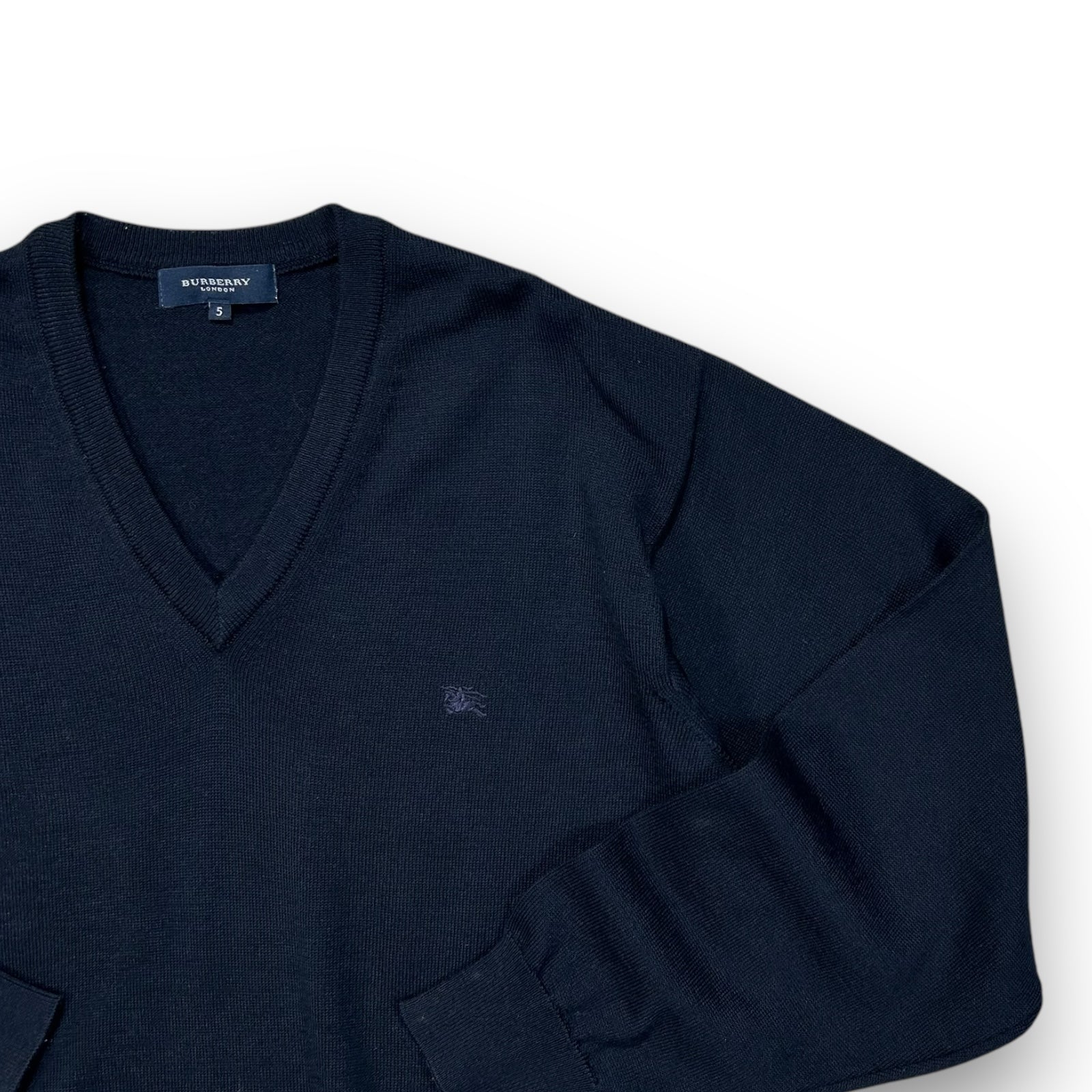 Burberry V-Neck Jumper Medium