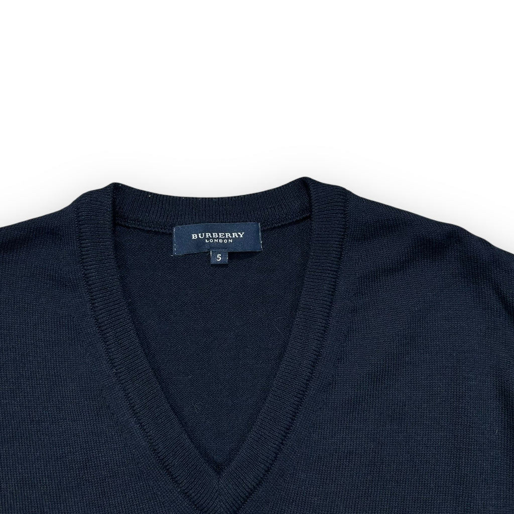 Burberry V-Neck Jumper Medium