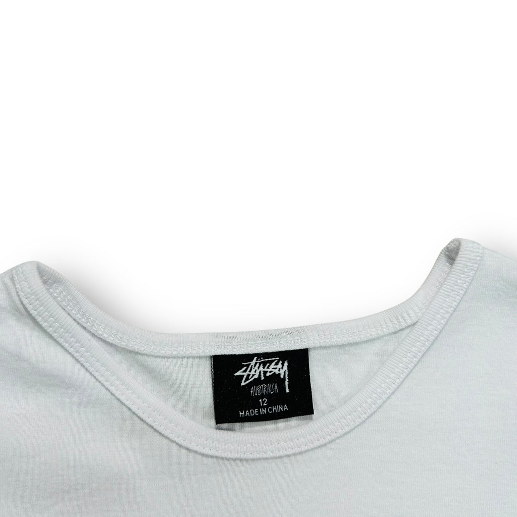 Stussy Love and Peace Crop Tee