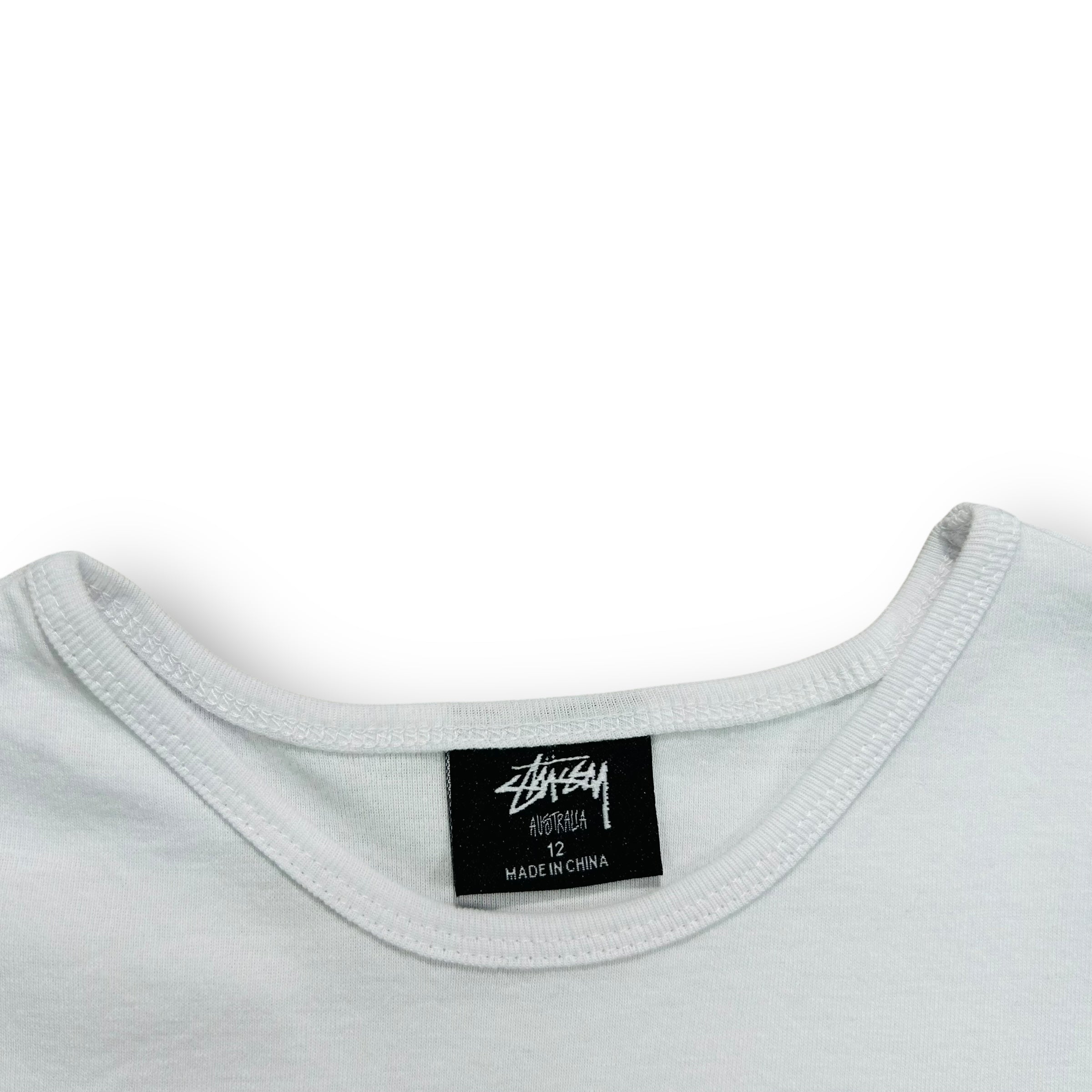 Stussy Love and Peace Crop Tee
