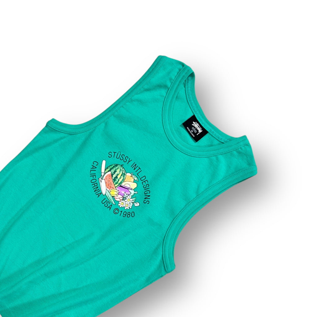 Stussy Tank Top Green