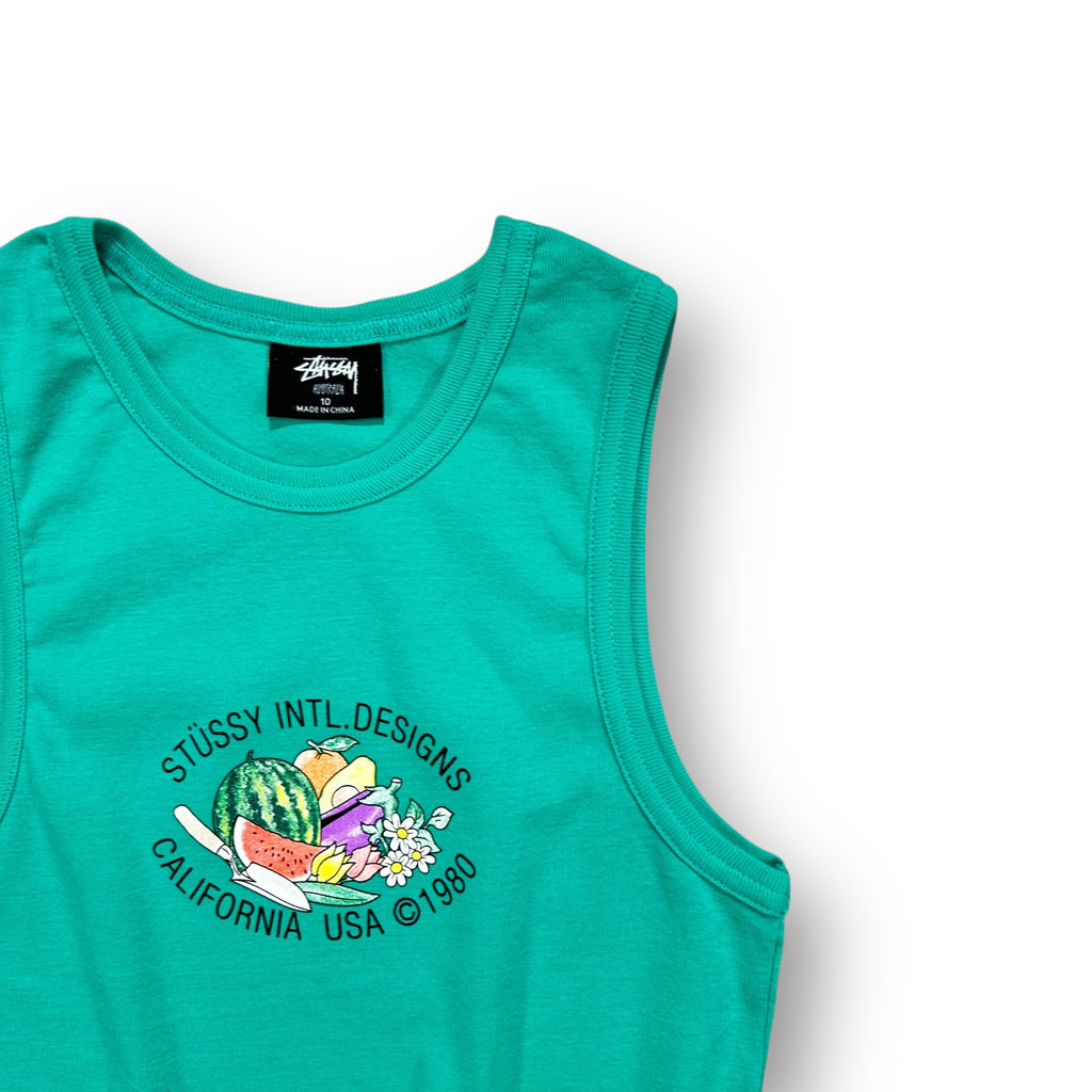 Stussy Tank Top Green