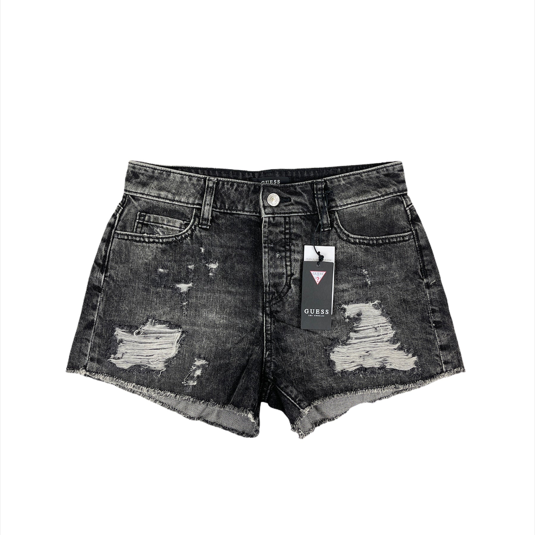 Guess Denim Shorts Black