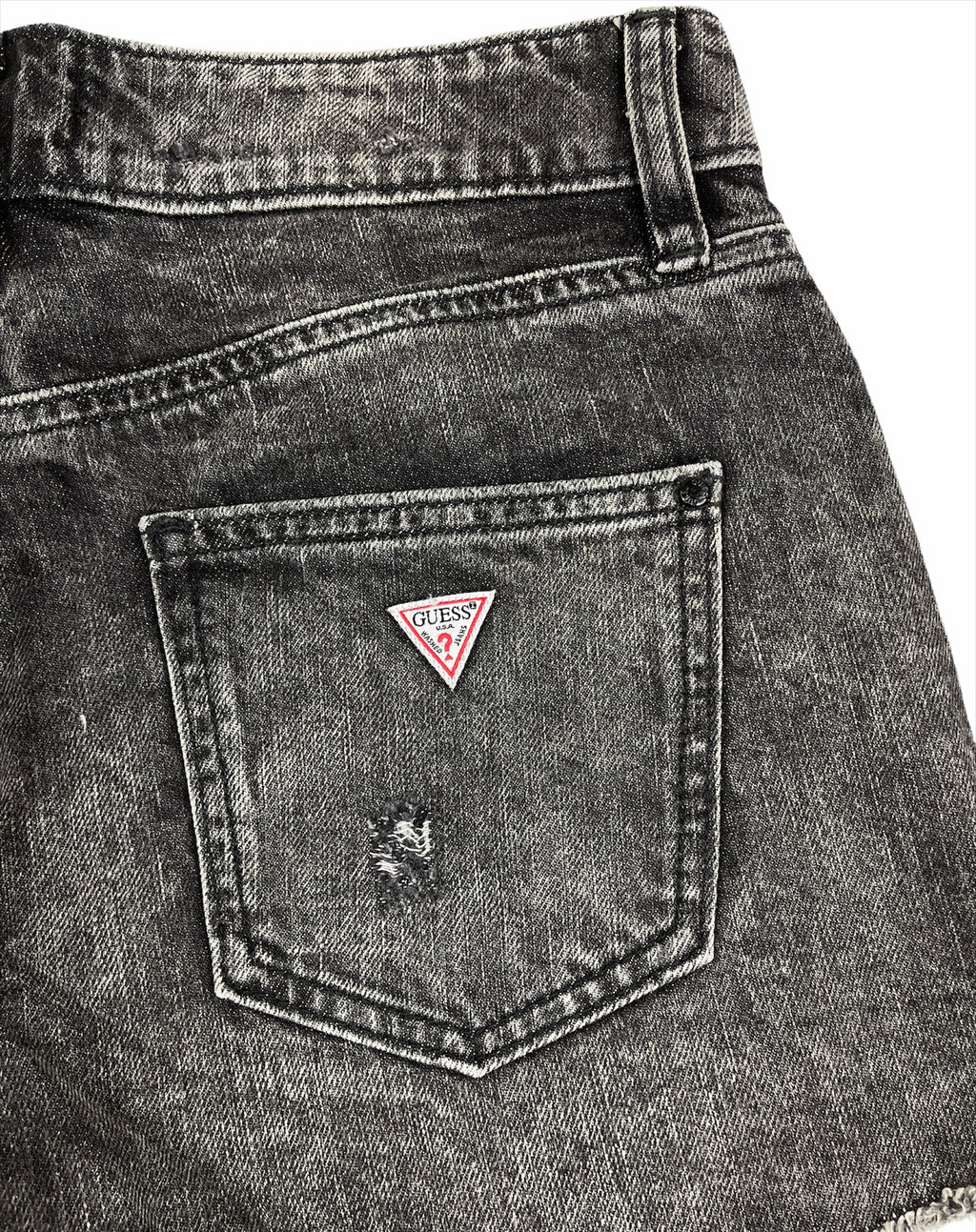 Guess Denim Shorts Black