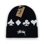 Stussy Logo Beanie Black