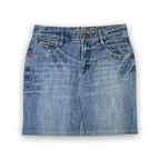 Vintage Hangten Mini Denim Skirt 30