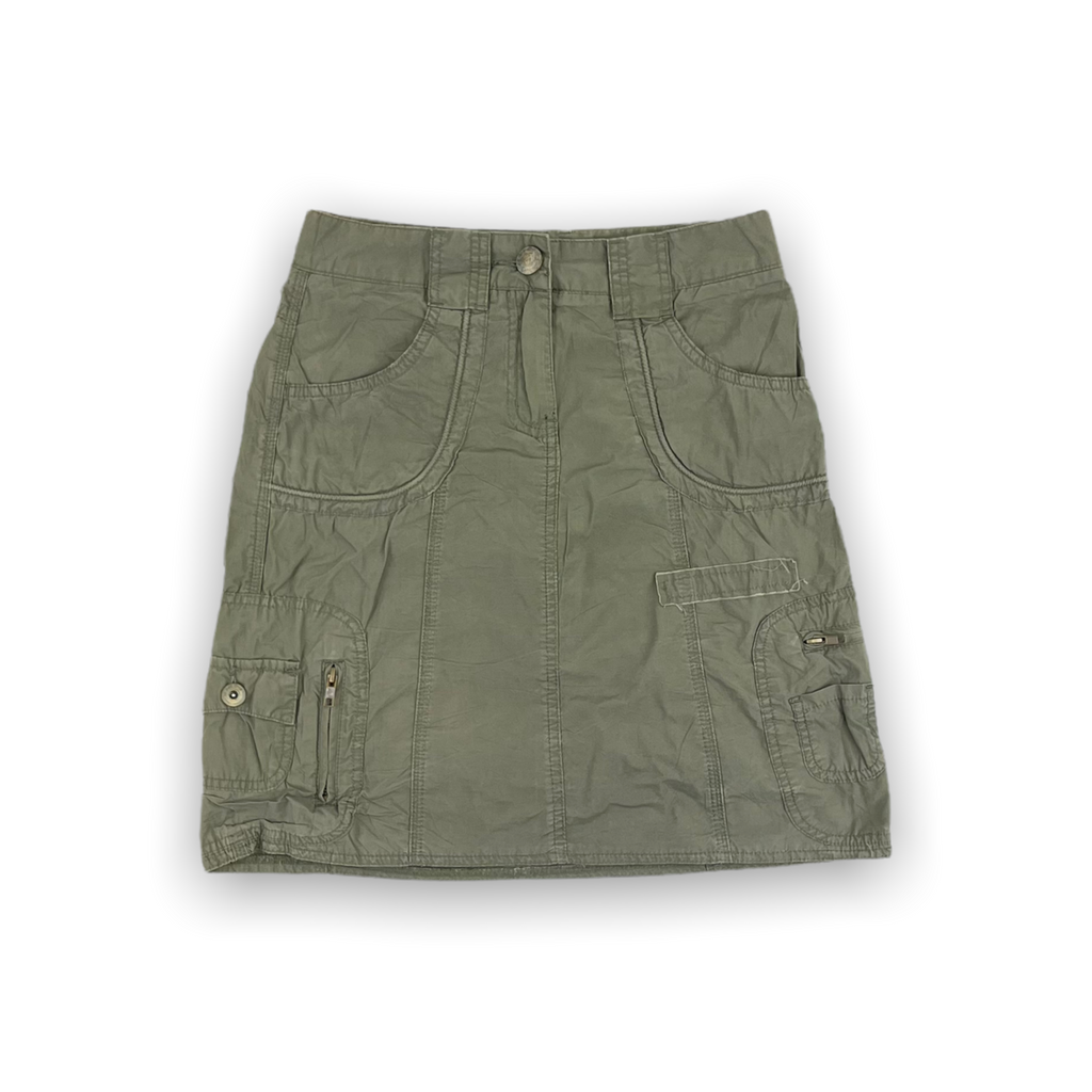 Vintage Cargo Skirt 28”