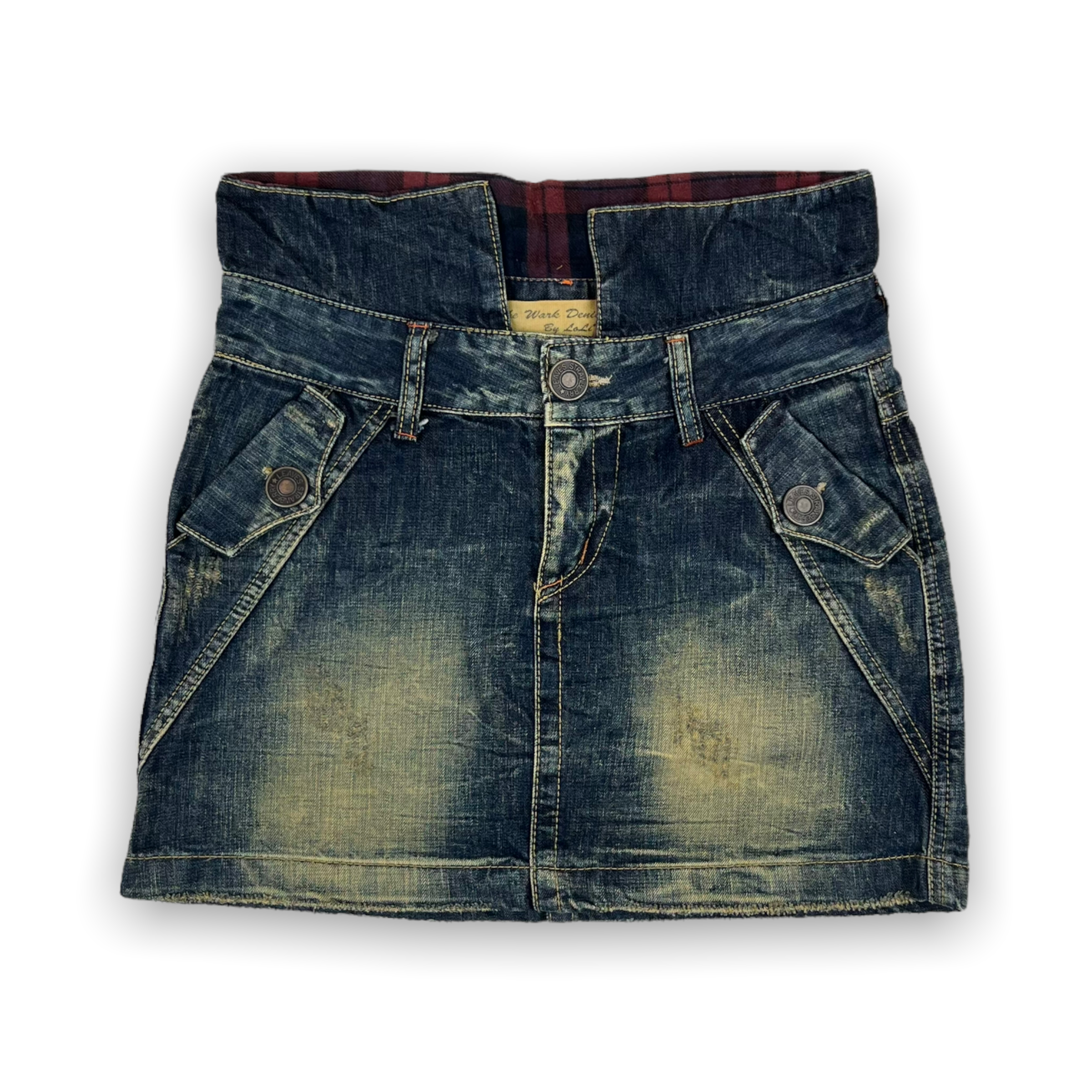 Vintage Mini Denim Skirt 30