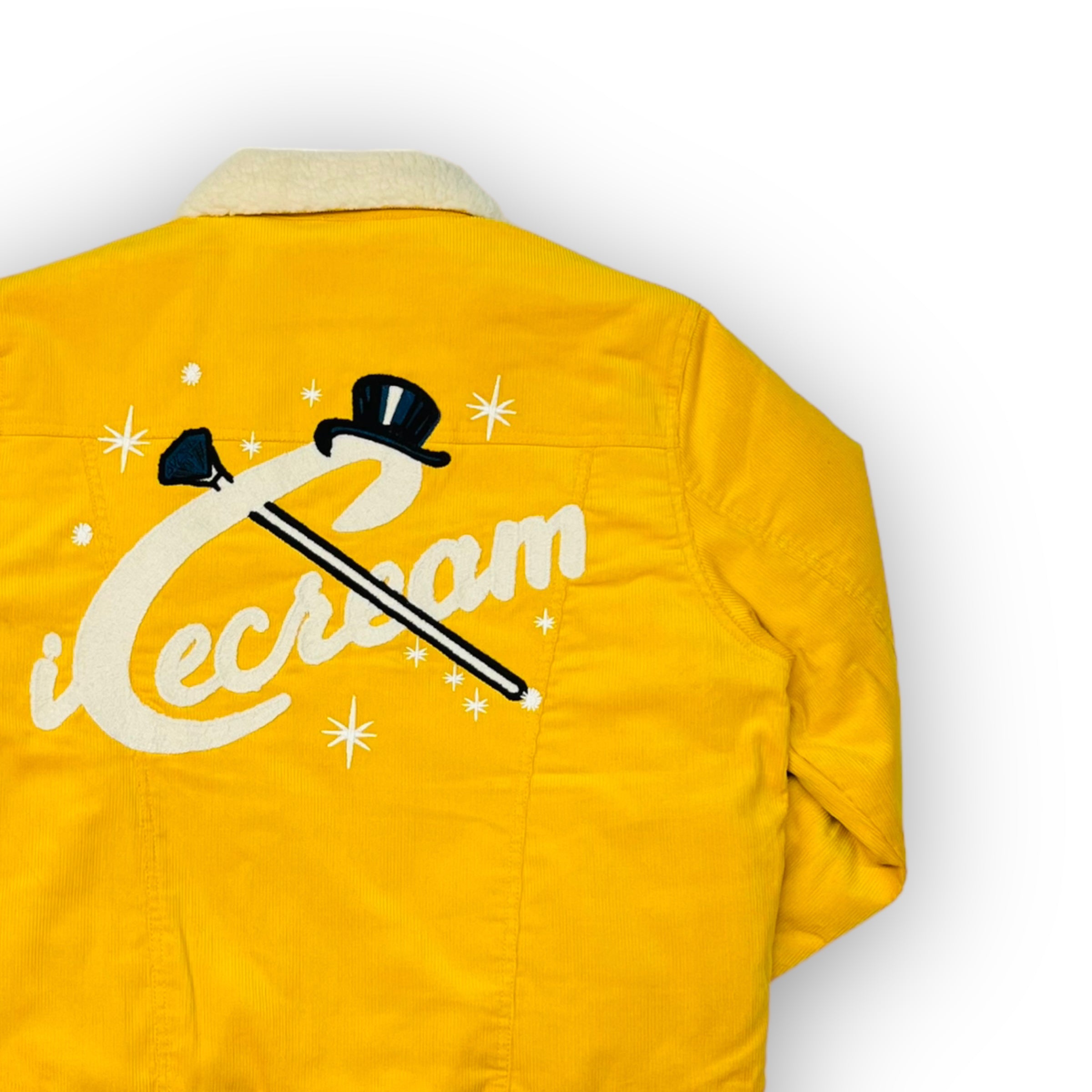 Ice Cream Sherpa Denim Jacket Medium