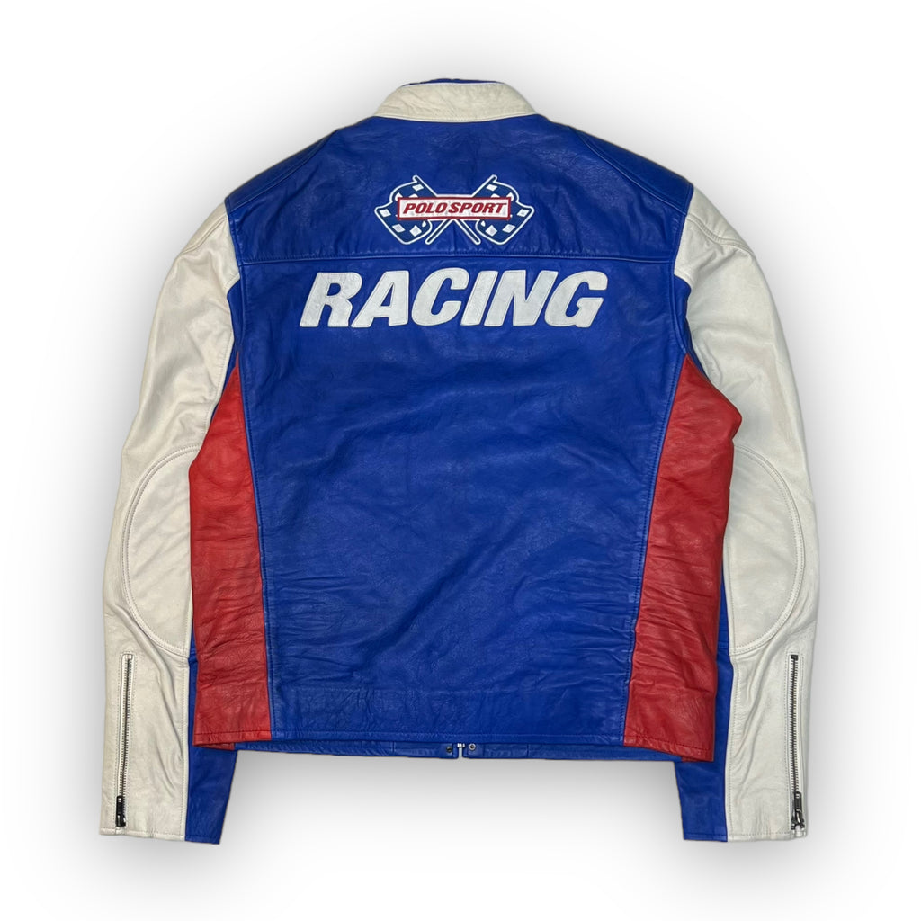 Polo Sport Leather Racer Jacket M