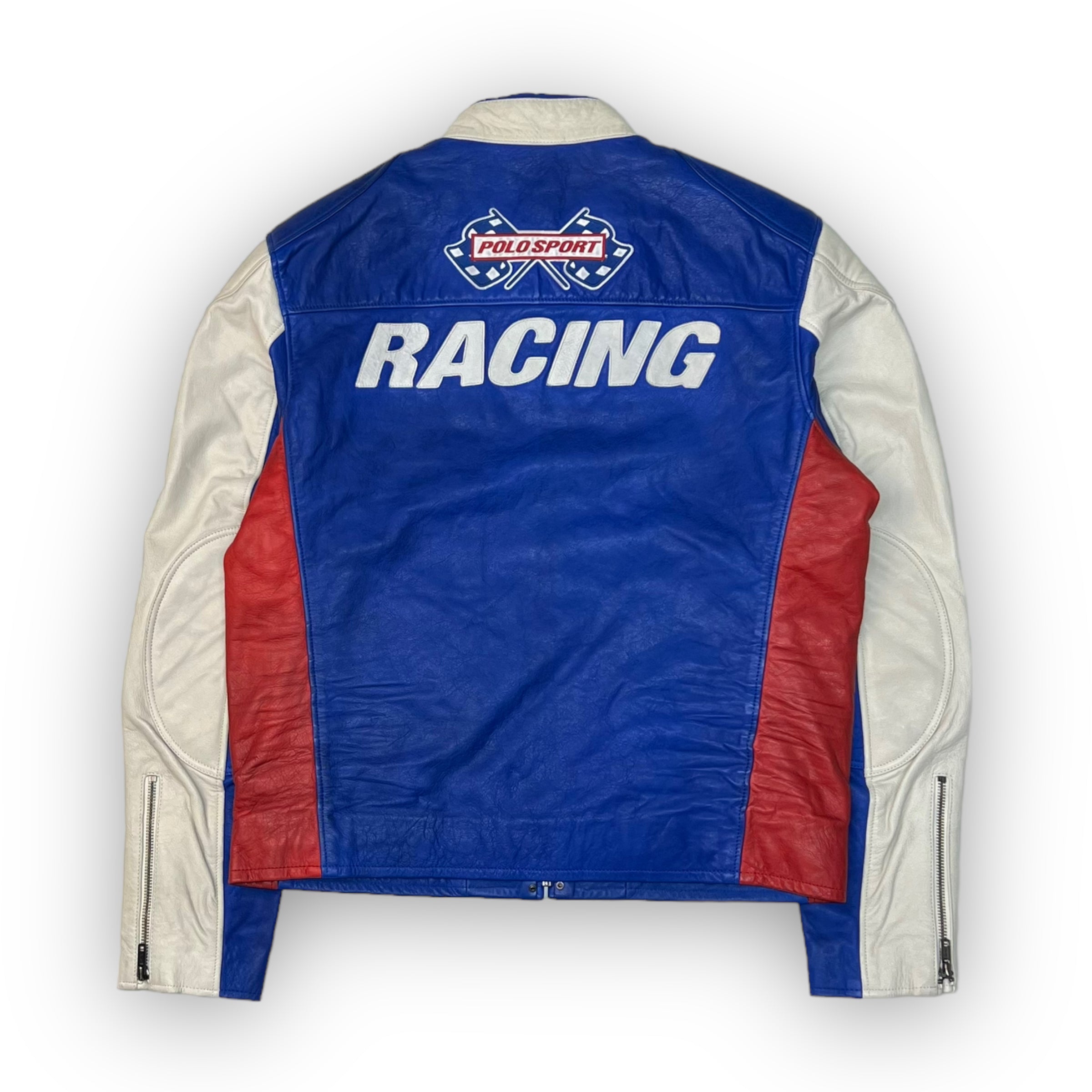 Polo Sport Leather Racer Jacket M
