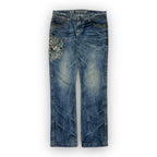 Vintage Japanese Embroidery Jeans W34